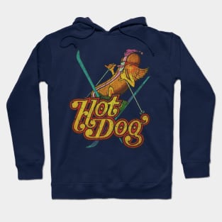 Hot Dog Skier 1974 Hoodie